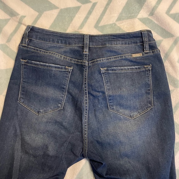 KanCan exposed button fly crop Jean - Picture 4 of 5